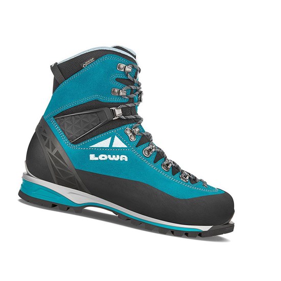 Lowa Alpine Expert GTX WS Wanderstiefel Damen Türkis Blau | 543-OIQEFP