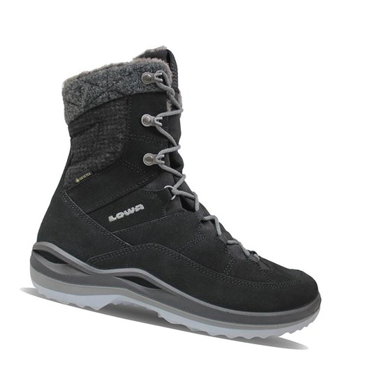 Lowa Calceta III GTX WS Winterstiefel Damen Schwarz Grau | 641-UHZOAW