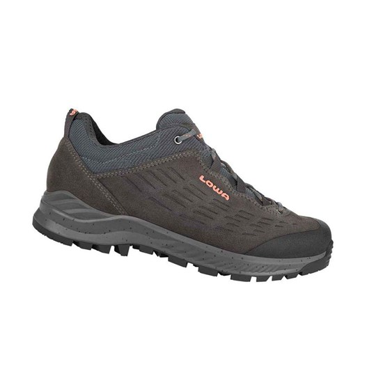 Lowa Explorer LO WS Wanderschuhe Damen Koralle | 937-PMDARN