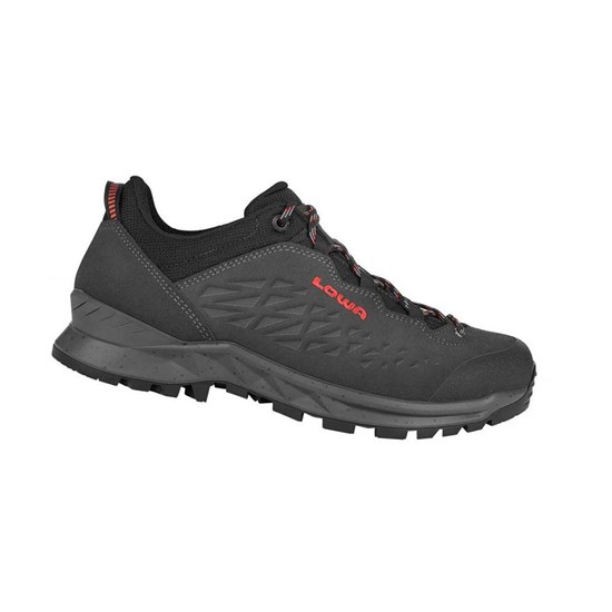 Lowa Explorer LO Wanderschuhe Herren Anthracite / Flame | 690-HYBWRC