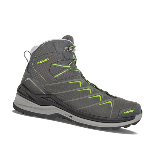 Lowa Ferrox Pro GTX Mid Wanderstiefel Herren Graphite / Lime | 165-VEAGMZ