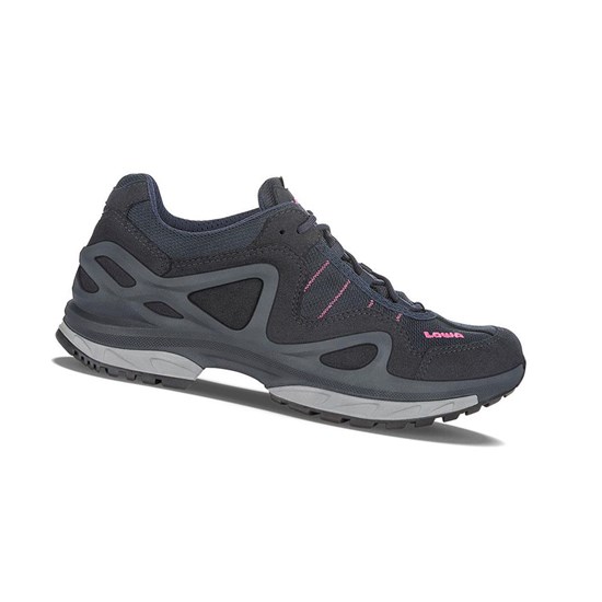 Lowa Gorgon GTX WS Wanderschuhe Damen Navy | 428-RZNDGE