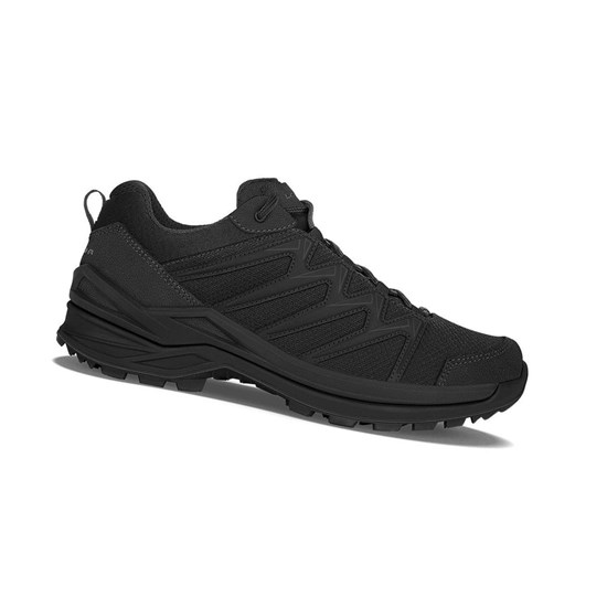 Lowa Innox Pro GTX LO TF Wanderschuhe Herren Schwarz | 346-QUSTEB