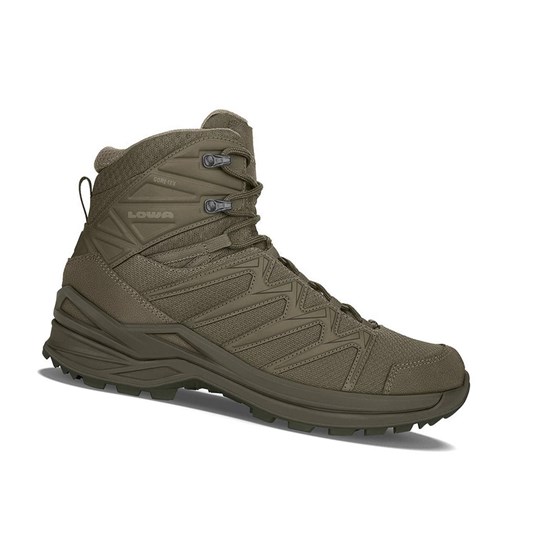 Lowa Innox Pro GTX Mid TF Taktische Stiefel Herren Grün | 946-QNULXY