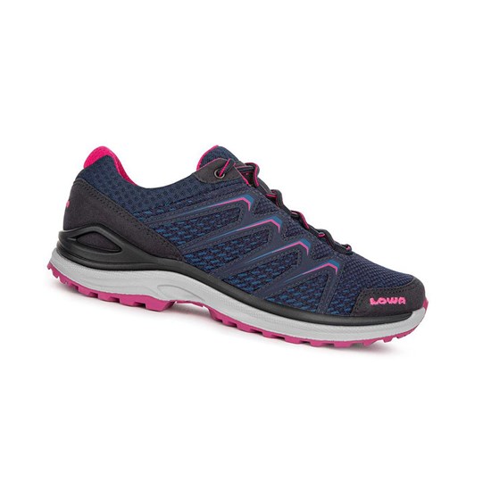 Lowa Maddox WS Wanderschuhe Damen Navy | 378-SFZQMI