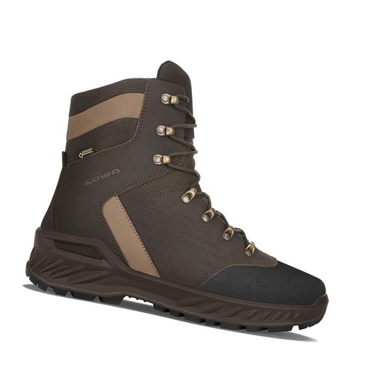 Lowa Nabucco Evo GTX Winterstiefel Herren Braun | 317-KNSVBW