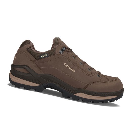 Lowa Renegade GTX LO S Wanderschuhe Herren Beige | 047-XBRLUD