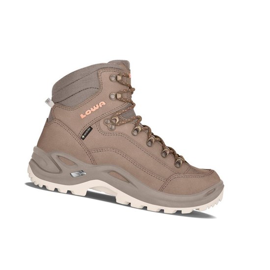 Lowa Renegade GTX Mid WS Wanderstiefel Damen Aprikose | 670-JMROVS