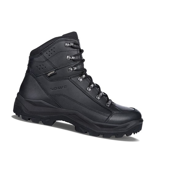 Lowa Renegade II GTX Mid TF Taktische Stiefel Herren Schwarz | 392-RTYEXZ
