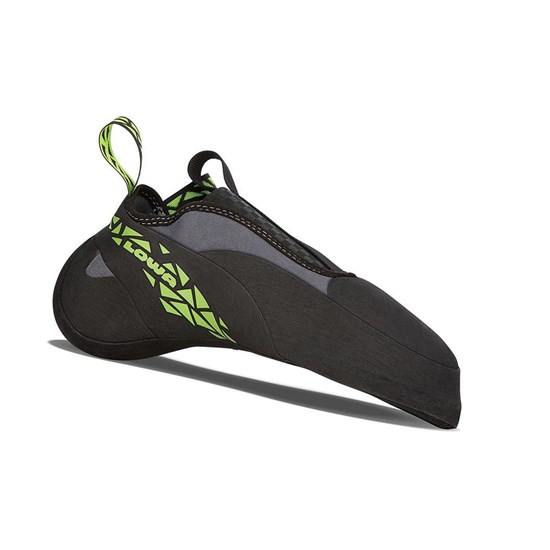 Lowa Rocket Slip On Kletterschuhe Herren Anthracite / Lime | 261-VCANOI