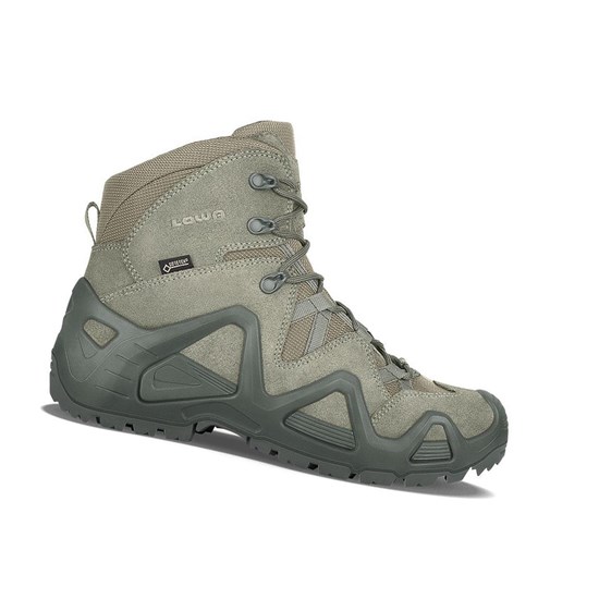 Lowa Zephyr GTX Mid TF Taktische Stiefel Herren Sage | 371-BGLKQC